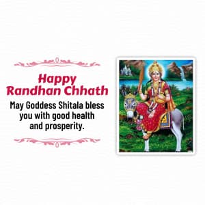 Randhan Chhath greeting image