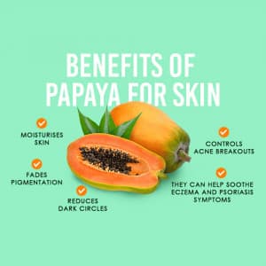 Papaya promotional poster