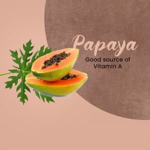 Papaya promotional post