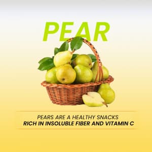 Pear promotional images