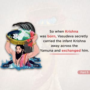Story of Krishna's Birth image