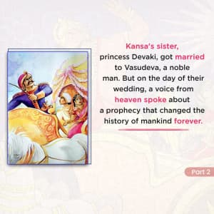 Story of Krishna's Birth event poster