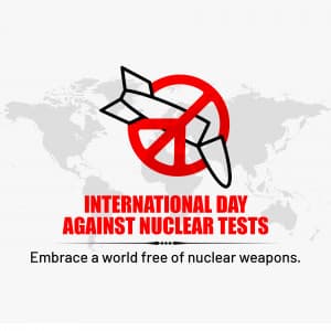International Day Against Nuclear Tests creative image