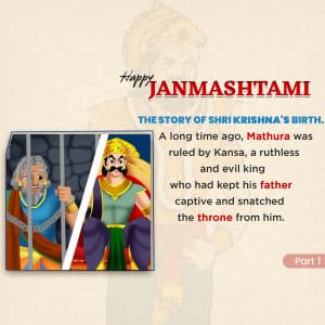 Story of Krishna's Birth post