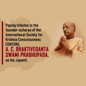 A. C. Bhaktivedanta Swami Prabhupada graphic