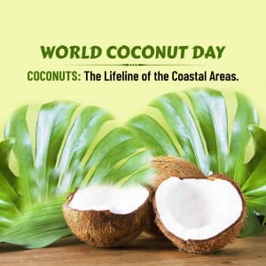 World Coconut Day creative image