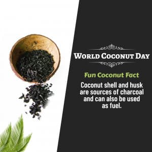 World Coconut Day poster Maker