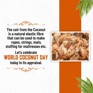 World Coconut Day event advertisement