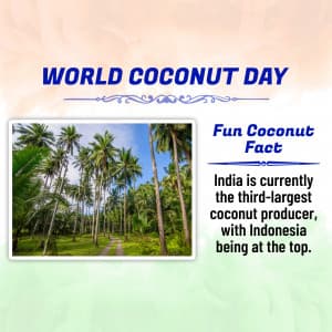 World Coconut Day graphic