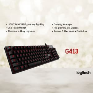 Logitech promotional template