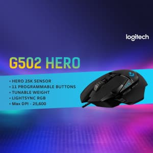 Logitech promotional poster