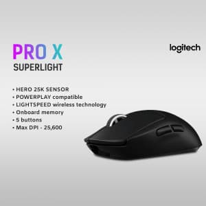 Logitech promotional post