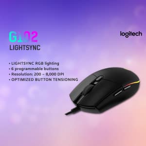 Logitech promotional images