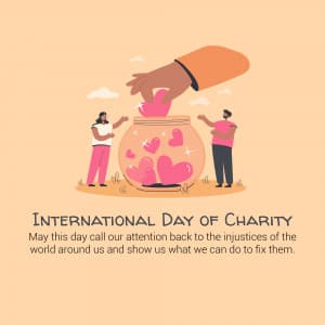 International Day of Charity festival image