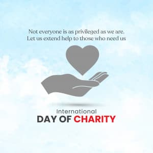 International Day of Charity image