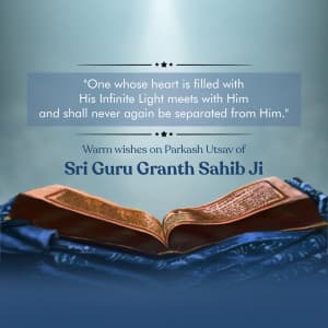 Parkash Utsav Sri Guru Granth Sahib Ji ad post