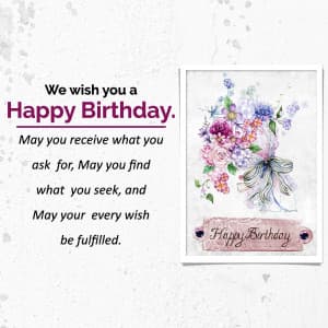 Birthday Quote banner