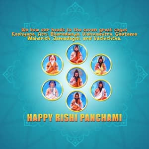 Rishi Panchami festival image