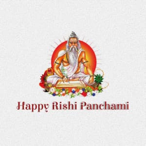 Rishi Panchami greeting image