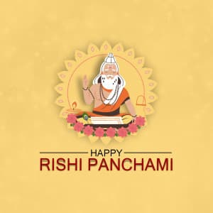 Rishi Panchami event advertisement