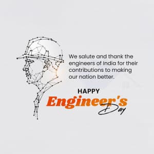 Engineer’s Day marketing flyer