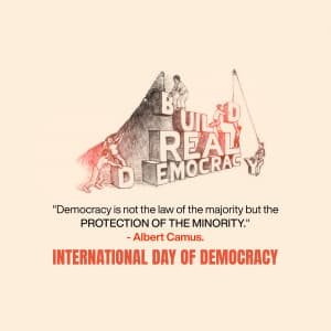 International Day of Democracy illustration