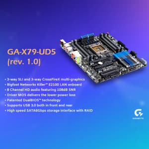 Gigabyte promotional images