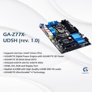 Gigabyte facebook banner