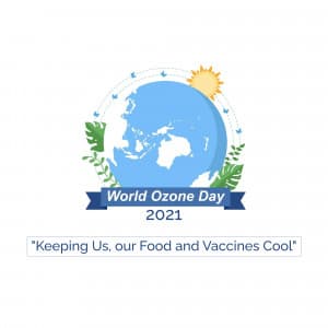 World Ozone Day Facebook Poster