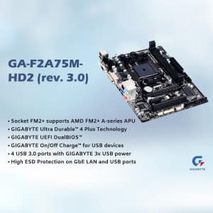 Gigabyte business flyer