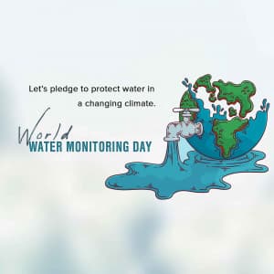 World Water Monitoring Day festival image