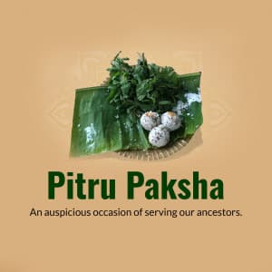 Pitru Paksha poster Maker