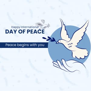 International Day of Peace greeting image