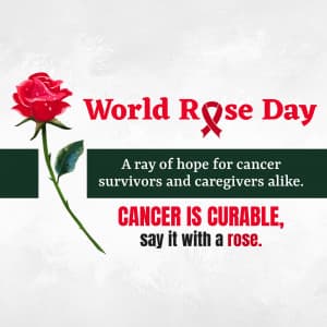 Rose day welfare of cancer patients video