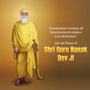 Guru Nanak Dev Punyatithi festival image