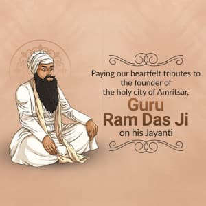Guru Ram Das Jayanti Instagram Post