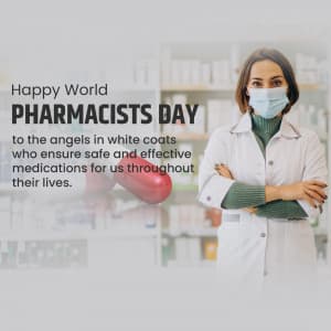 World Pharmacist Day advertisement banner