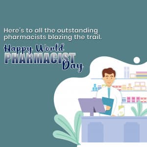 World Pharmacist Day marketing flyer