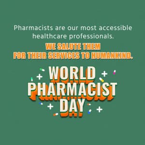 World Pharmacist Day Facebook Poster