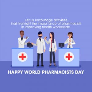World Pharmacist Day graphic