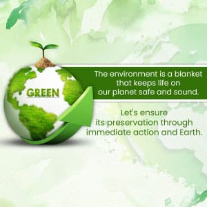 World Environmental Health Day marketing flyer
