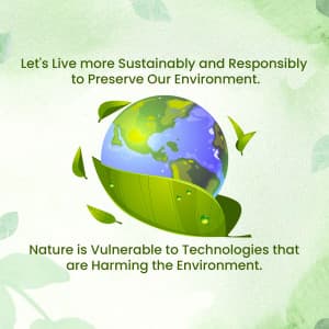 World Environmental Health Day whatsapp status poster
