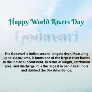 World Rivers Day festival image