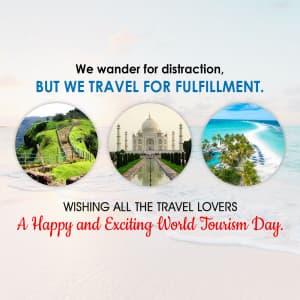 World Tourism Day ad post