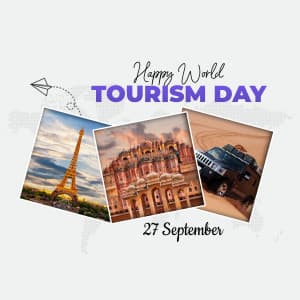 World Tourism Day creative image