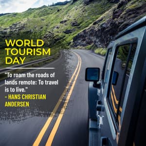 World Tourism Day event advertisement