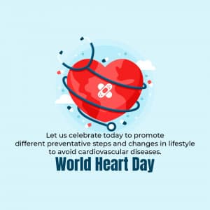 World Heart Day Instagram Post