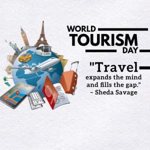 World Tourism Day flyer