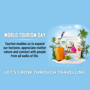 World Tourism Day poster