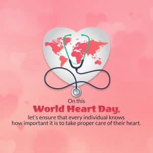 World Heart Day poster Maker